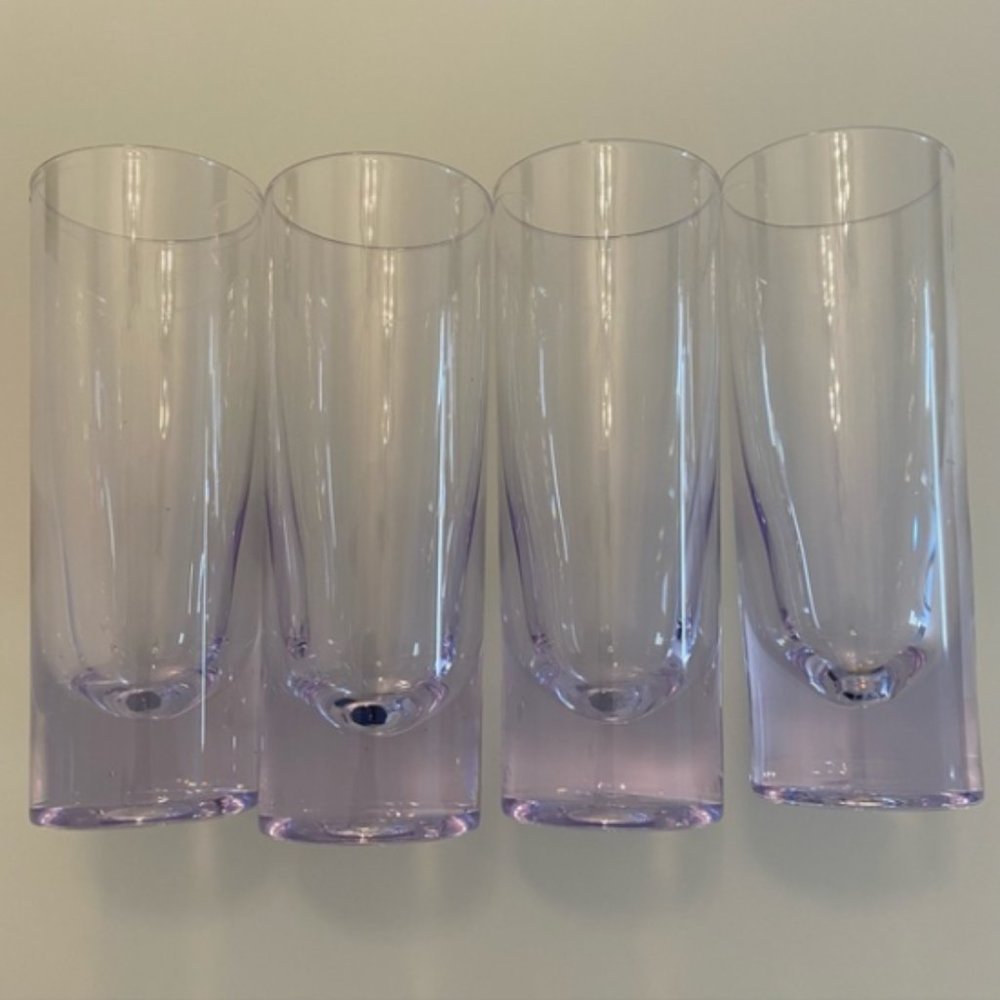 Tommy Bahama | Clear / Lilac Patio Glasses